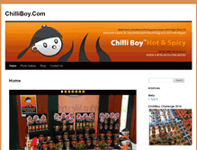 Tablet Screenshot of chilliboy.com